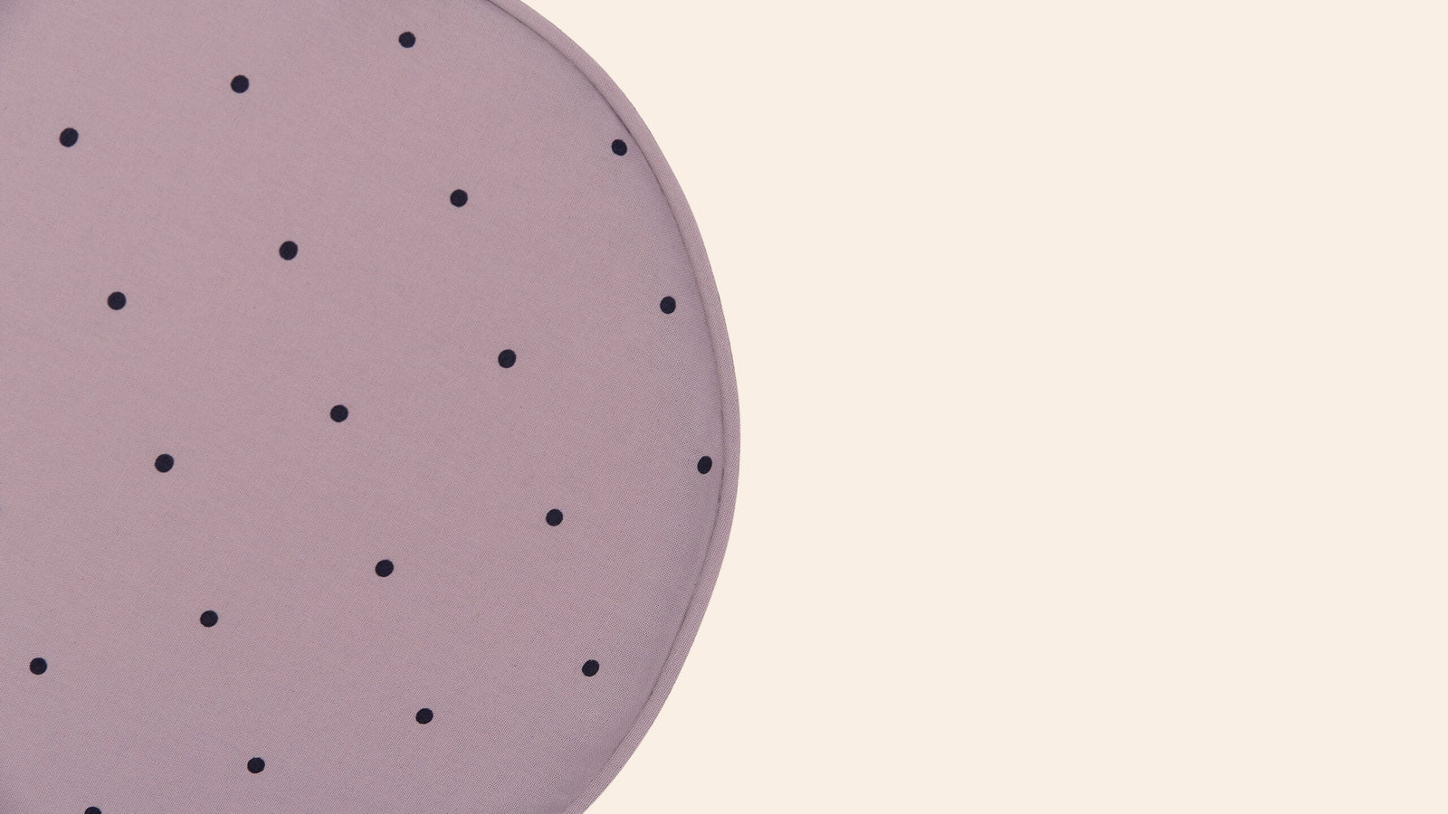 Aurora Footstool, Parma Violet