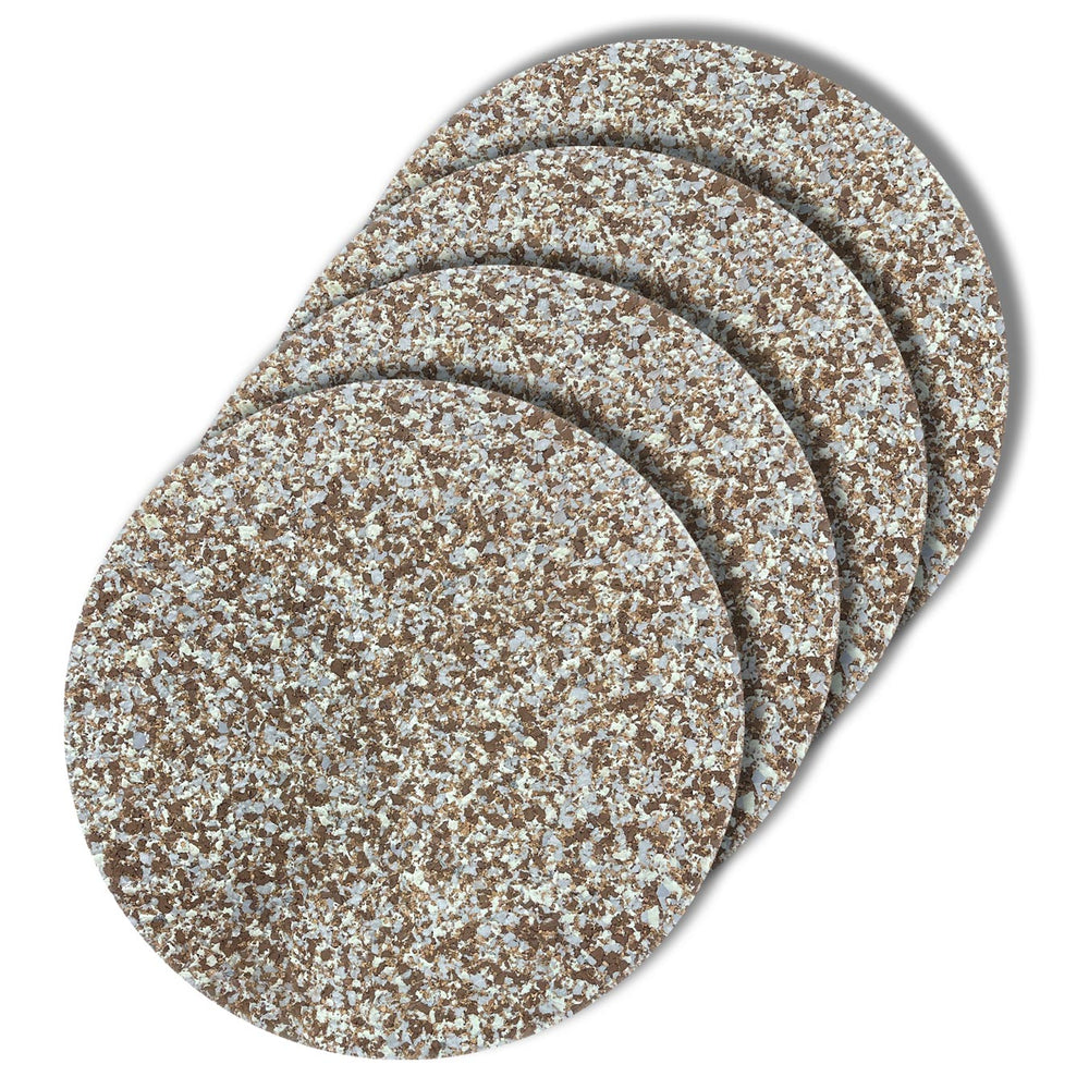 Speckled Cork Combo Set 2- Warm Grey