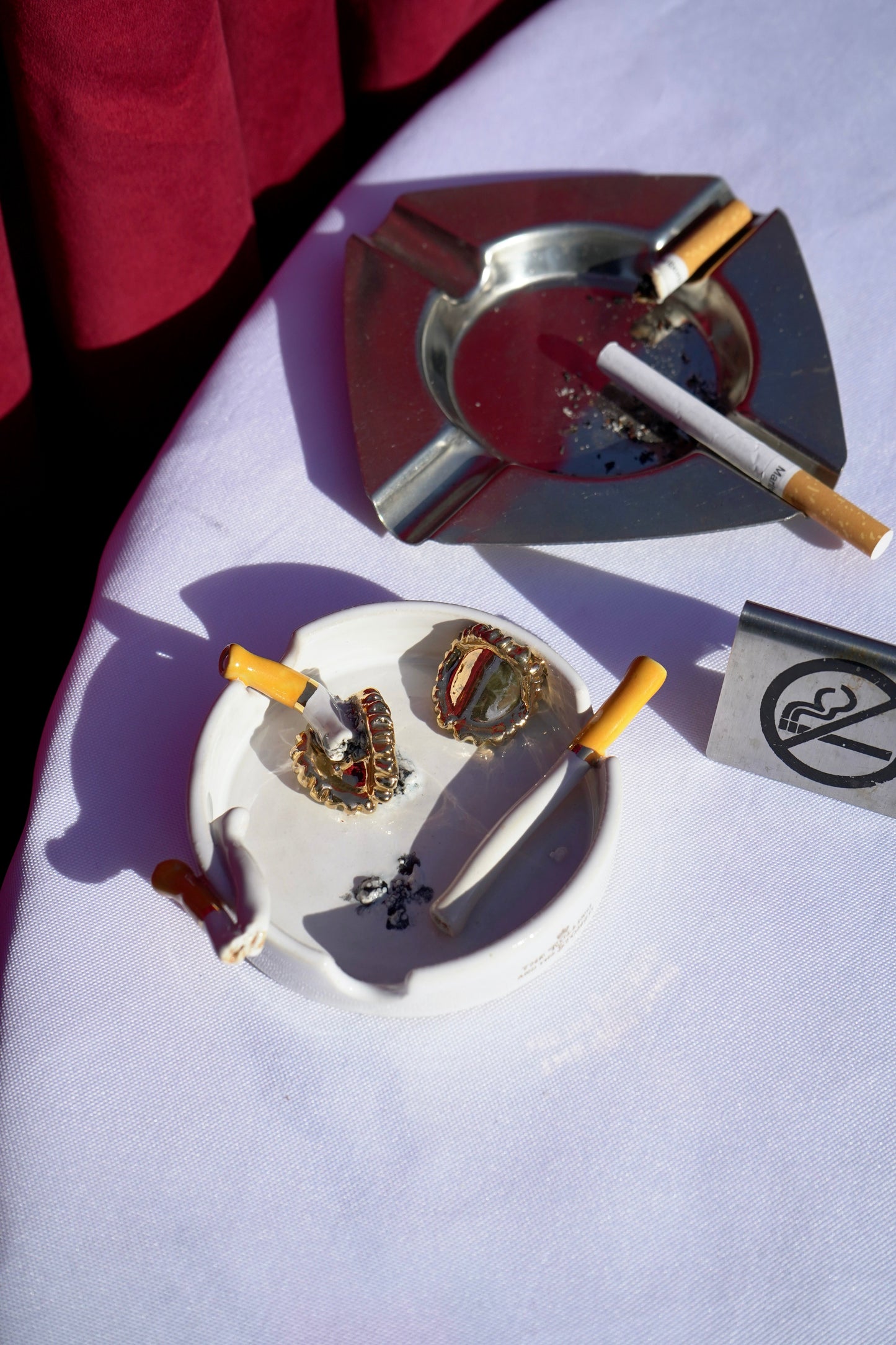 Cigarettes & Alcohol Ashtray