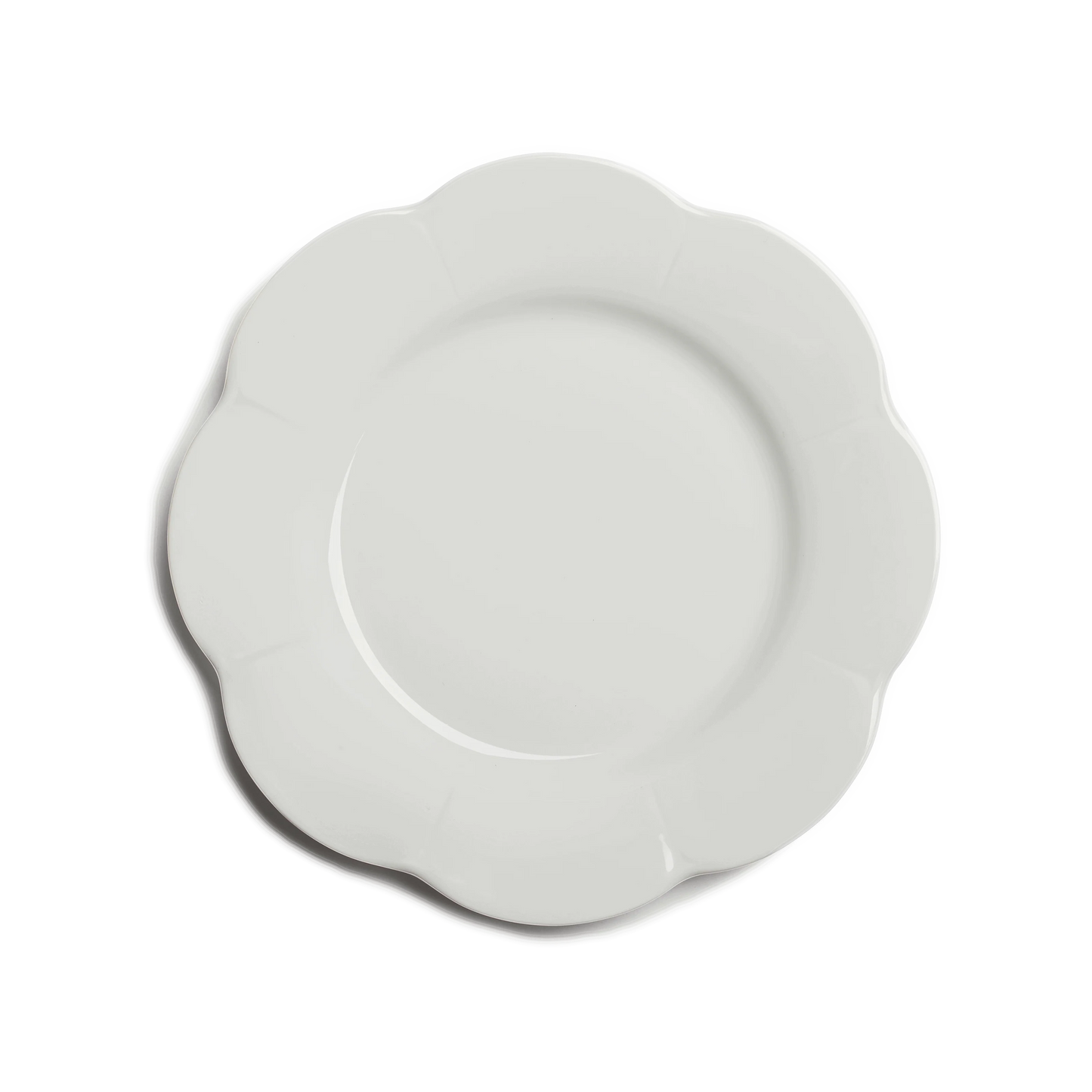 Scalloped-Edge Starter Plate