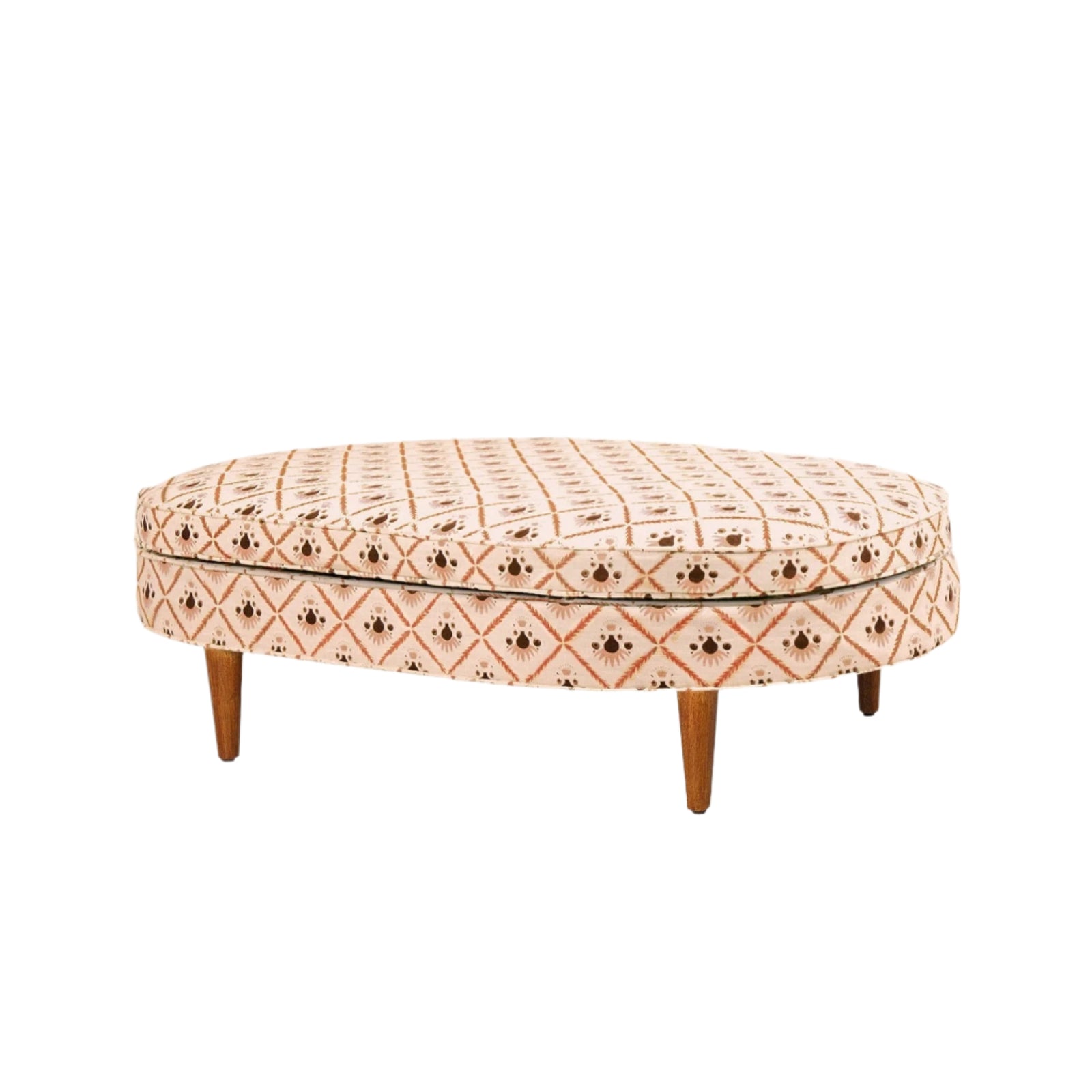 Carlotta Ottoman, Dusky Pink