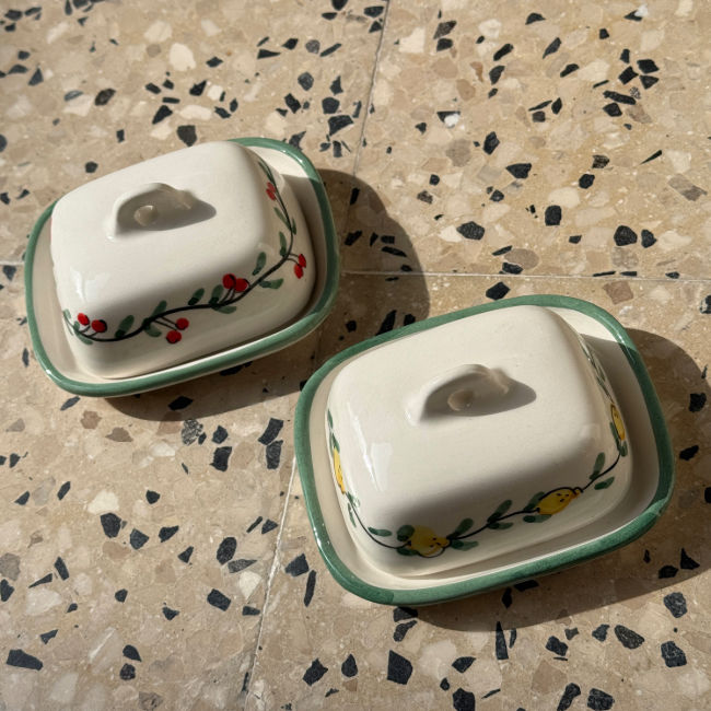 Mini Lemon Frutta Butter Dish