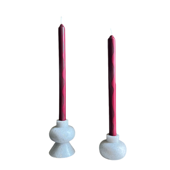 Mulberry Dinner Candle