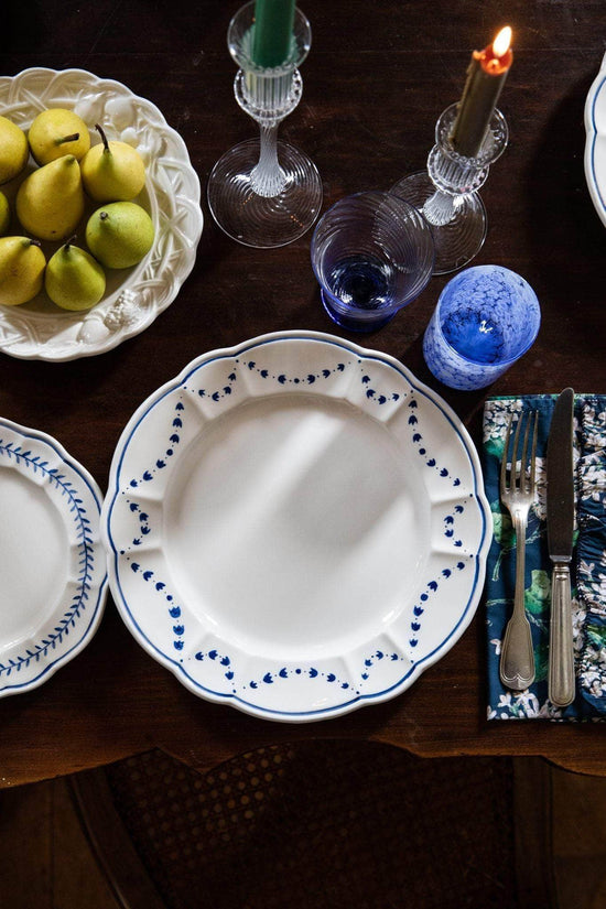 Aeneas Dinner Plate, Blue, Set Of 4
