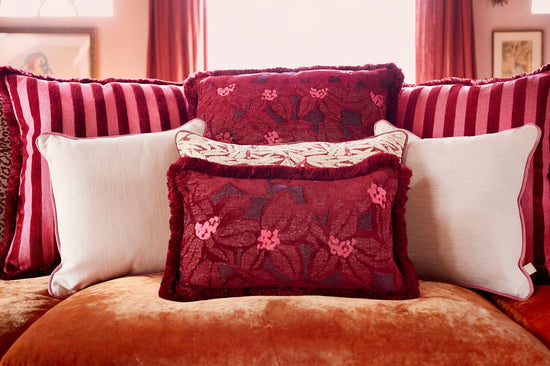 Double sided Cushion Yoko Spice & Michelle Pink