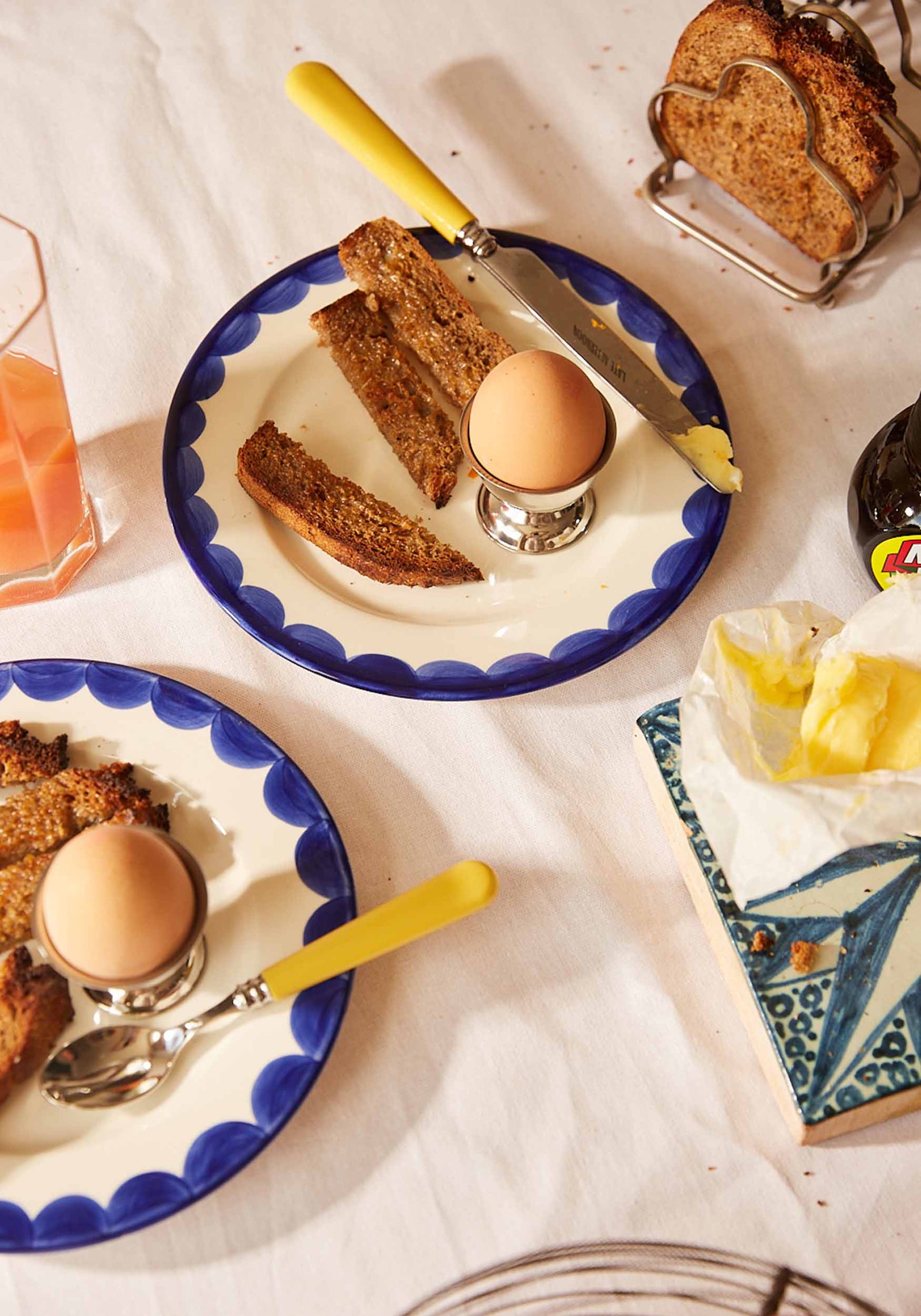 Butter Yellow Set of 2 Teaspoons