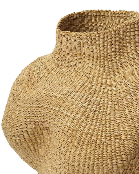 JENA: Natural Wavy Dancing Pot Basket