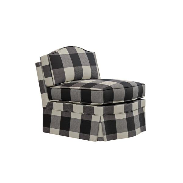 Felix Slipper Chair, Pepper-