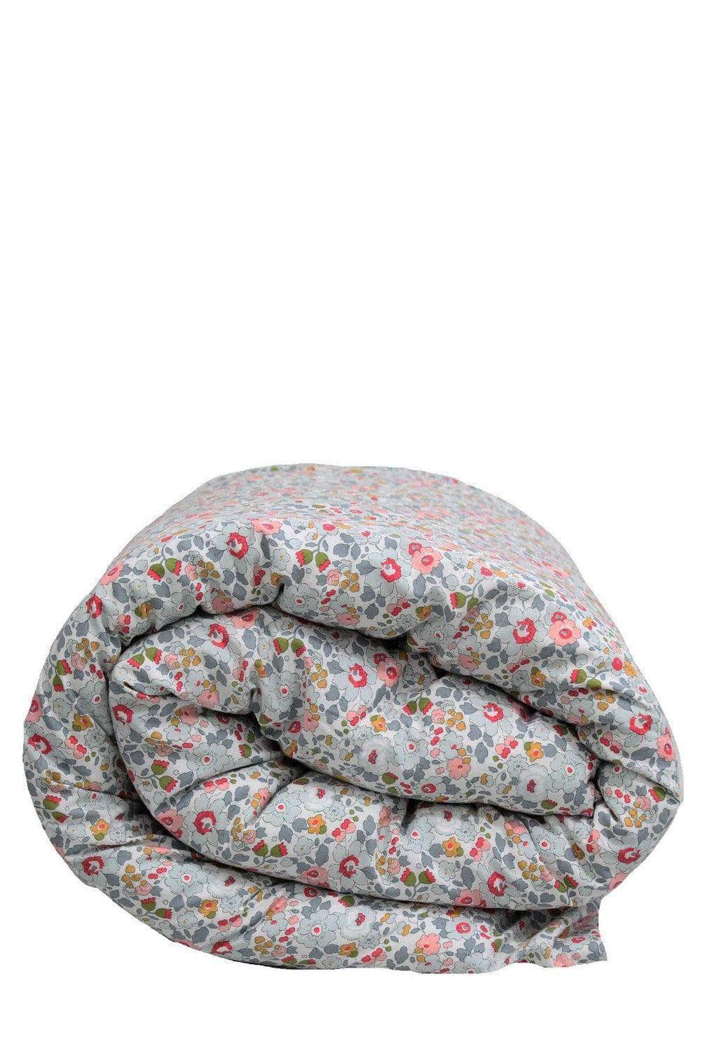 Bedding Made With Liberty Fabric Betsy Grey