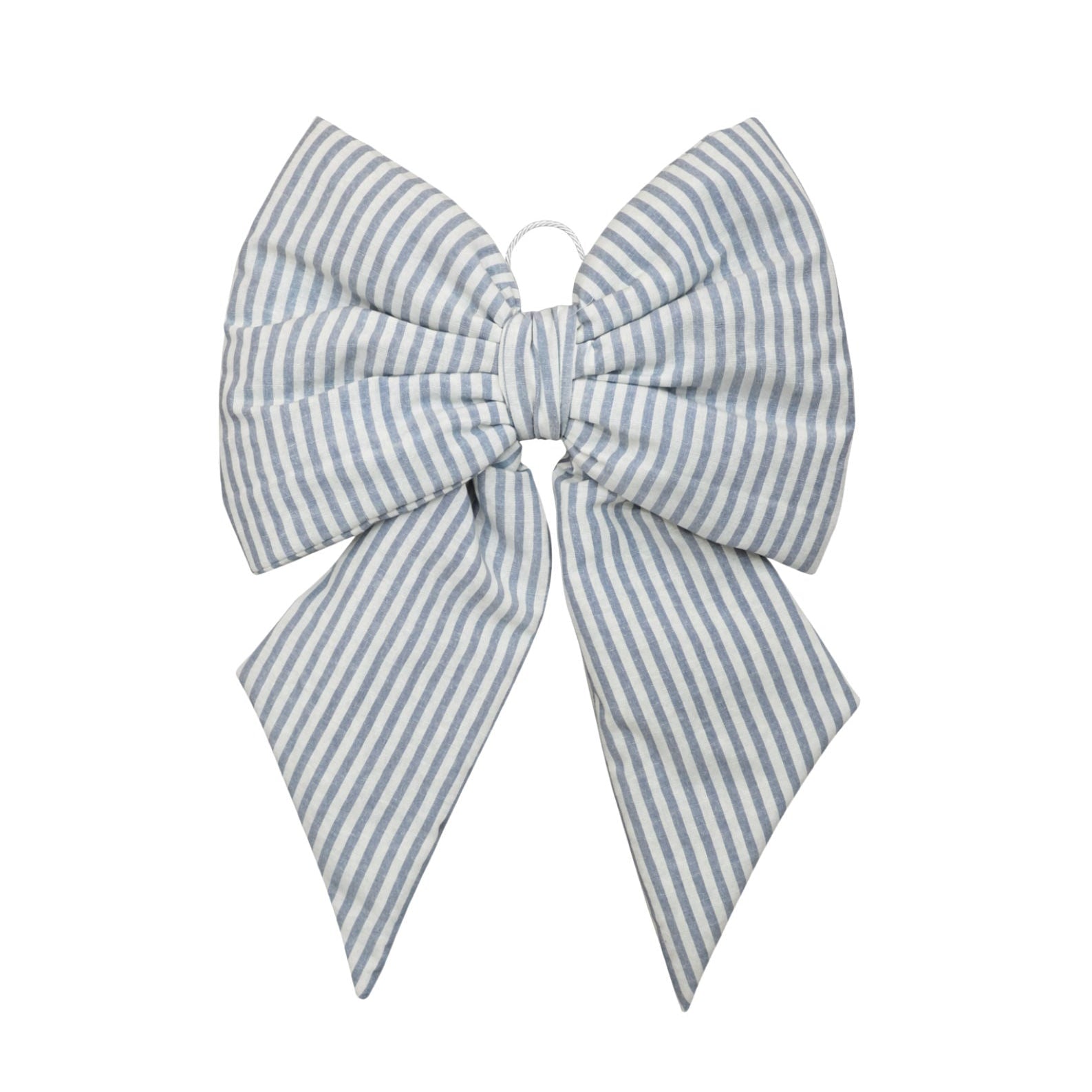 Oversize Bow Stripe Blue (35x50cm)