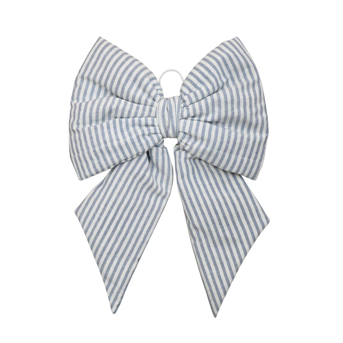 Oversize Bow Stripe Blue (35x50cm)