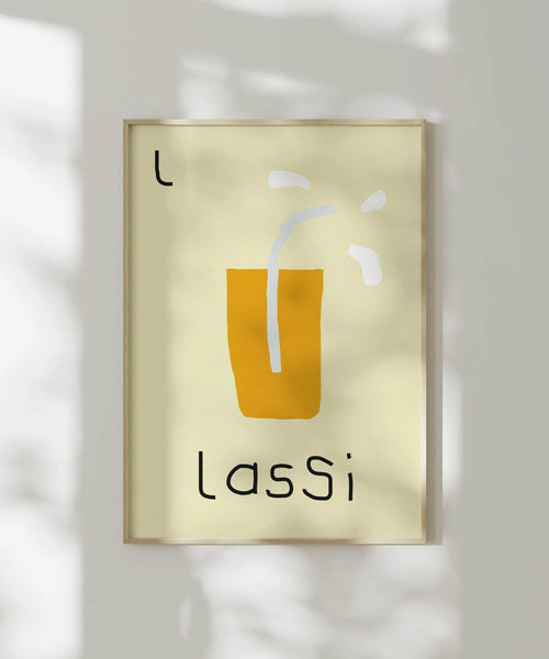 L for Lassi Print