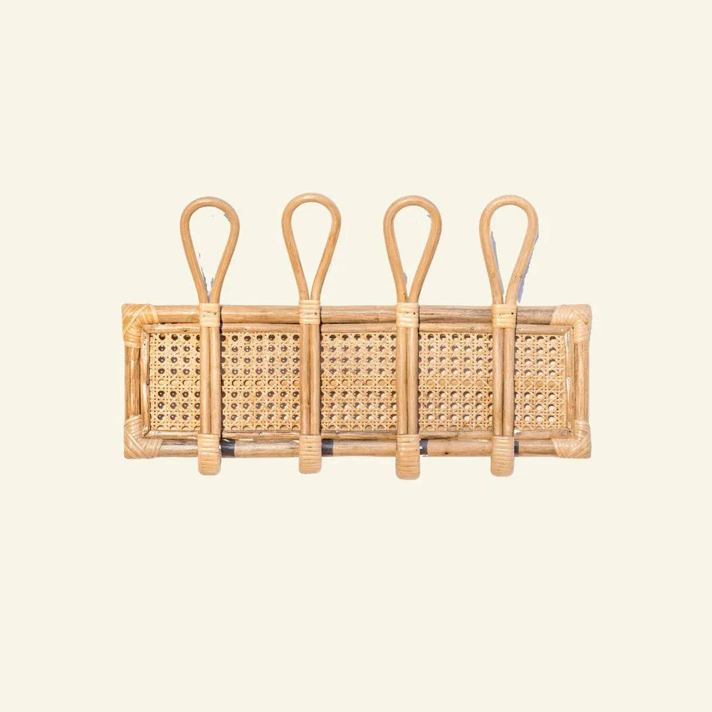Margot Rattan Wall Rack