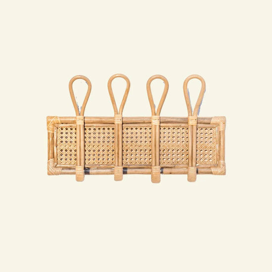 Margot Rattan Wall Rack