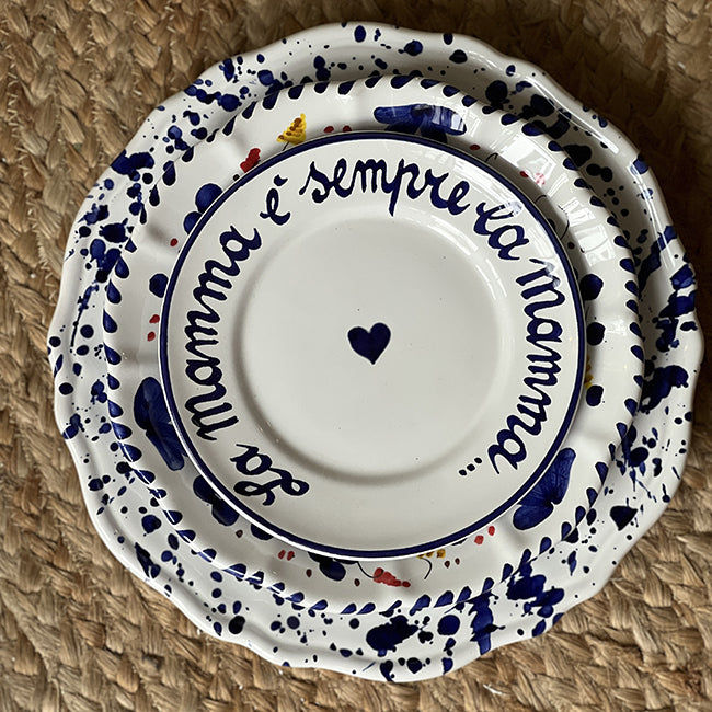 La Famiglia Plate 16cm La Mamma