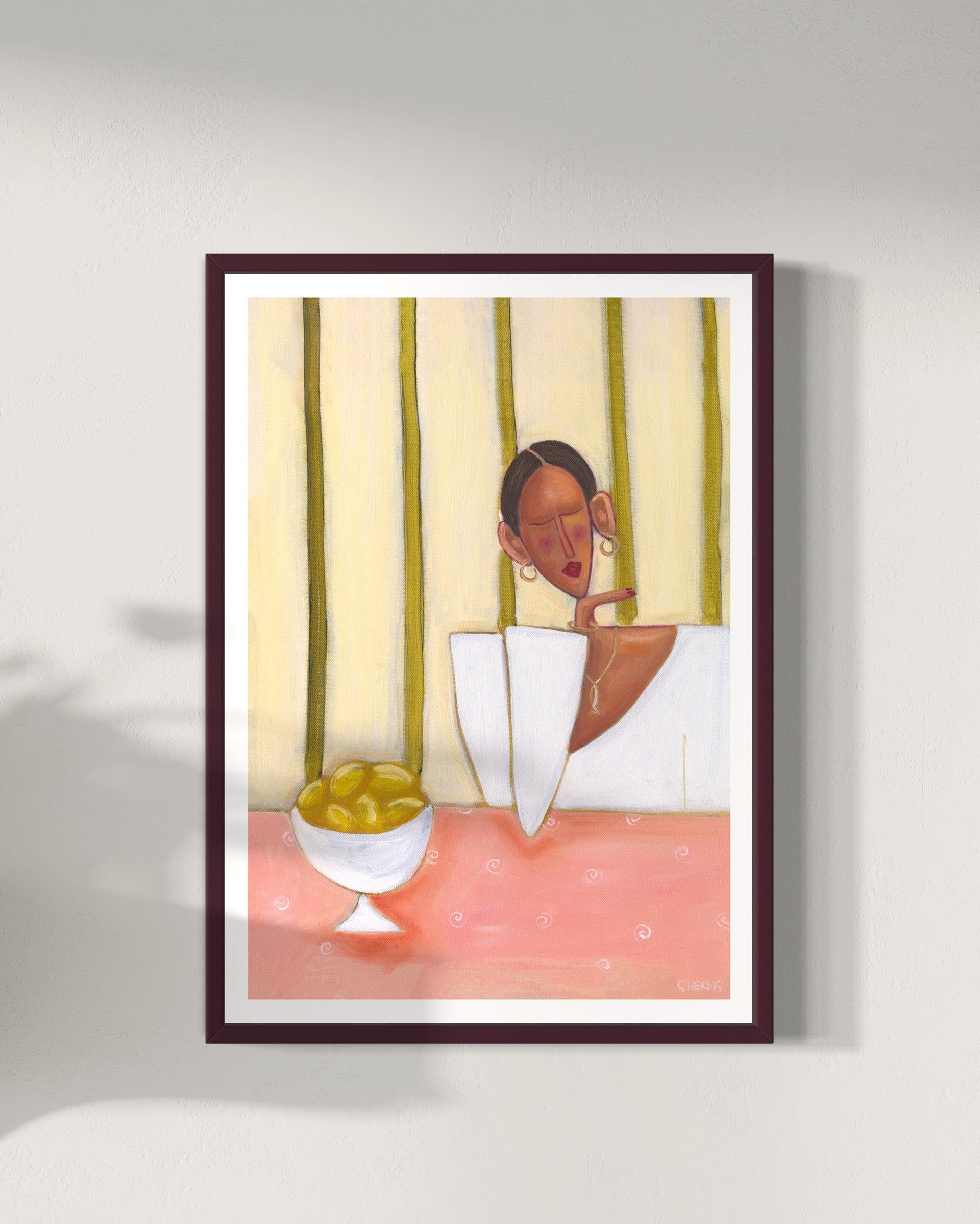 Summer Table Art Print