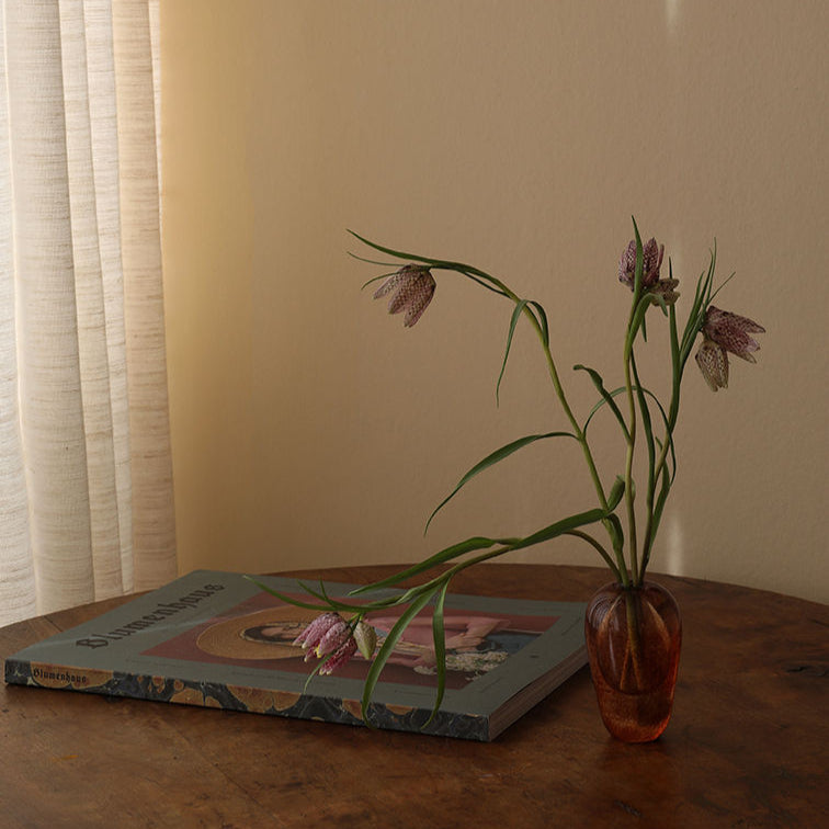 Mouth Blown Vase Liv Brown