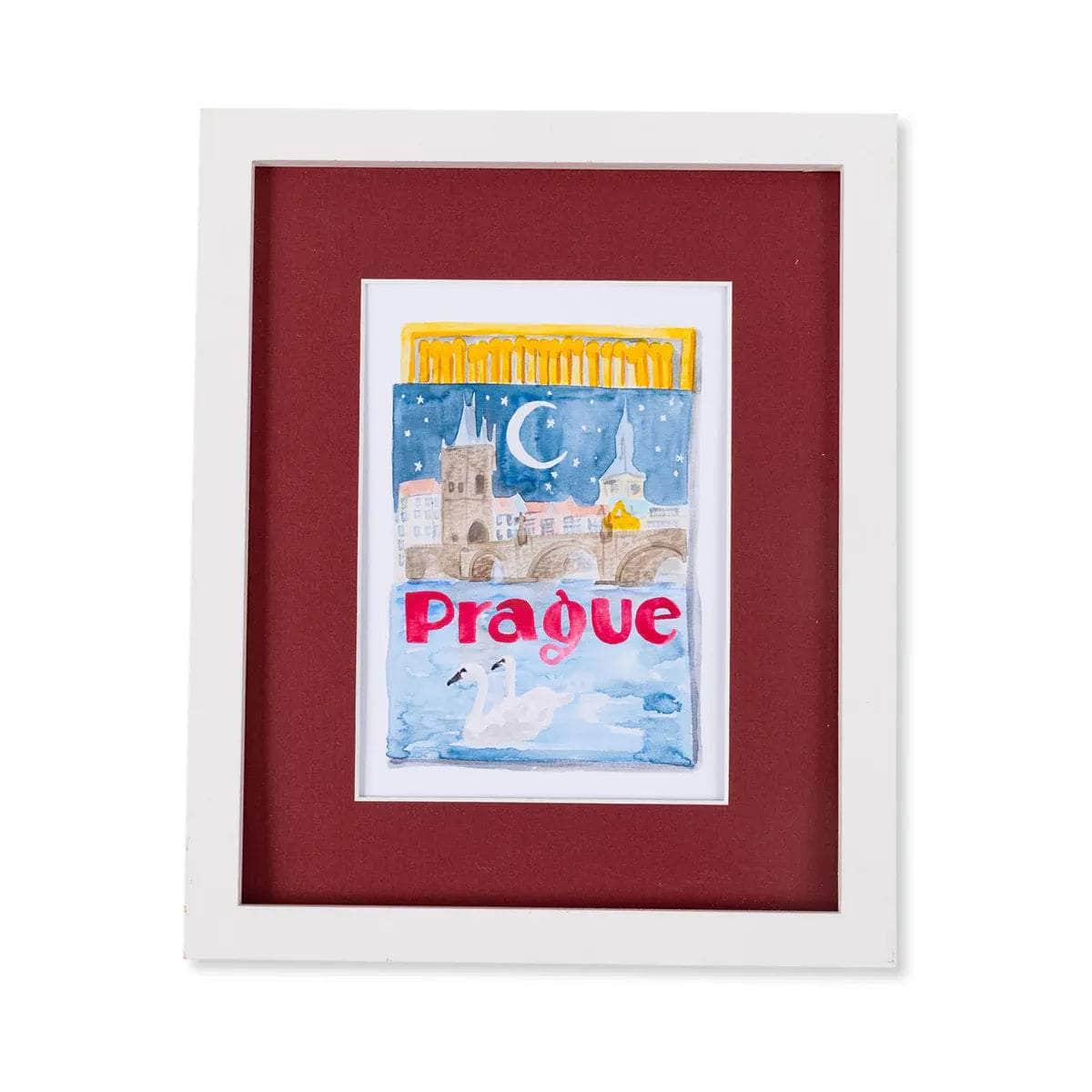 Prague Matchbook Print