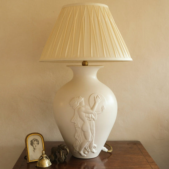 Roman Figure Ceramic Table Lamp