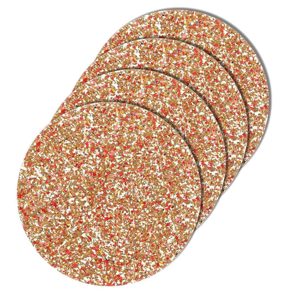 Speckled Cork Combo Set 2- Red