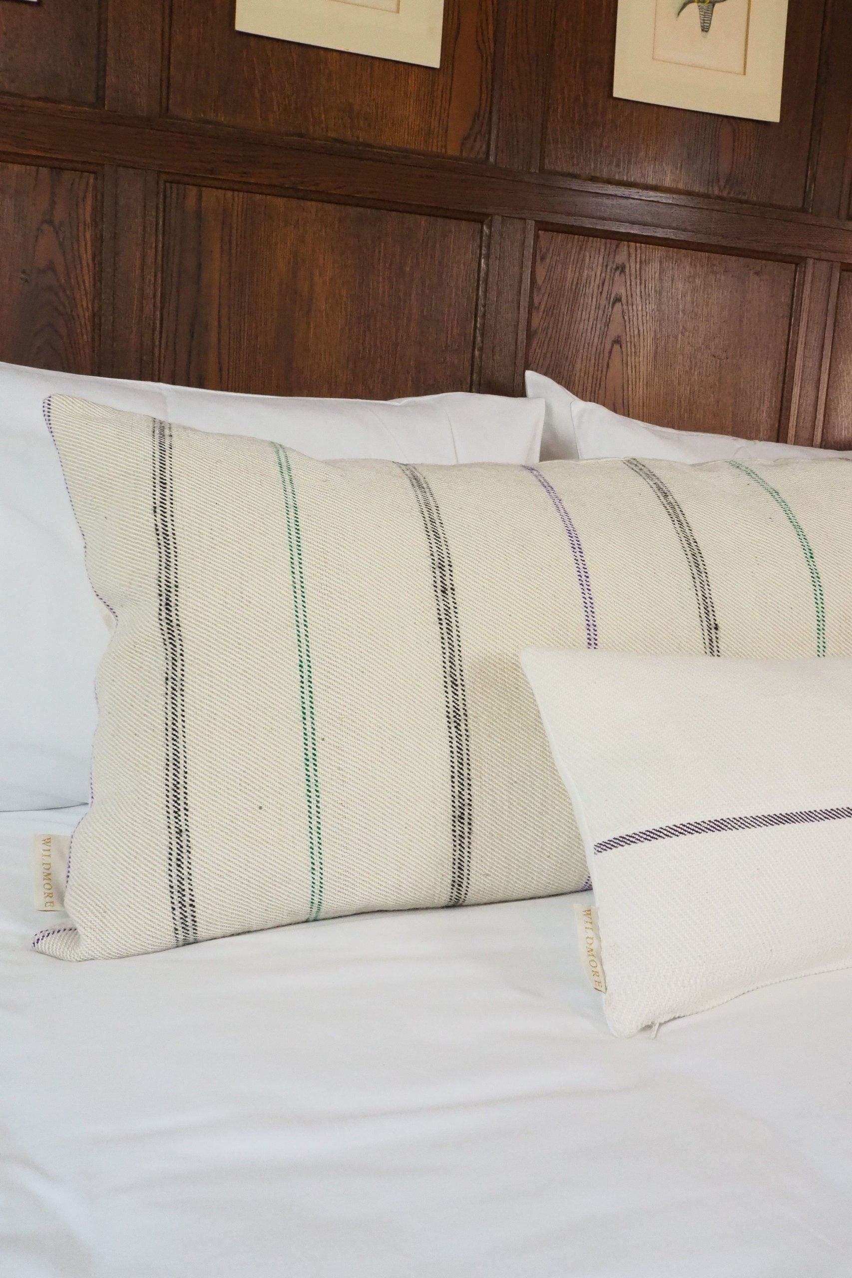Antique Flour Sack Bolster