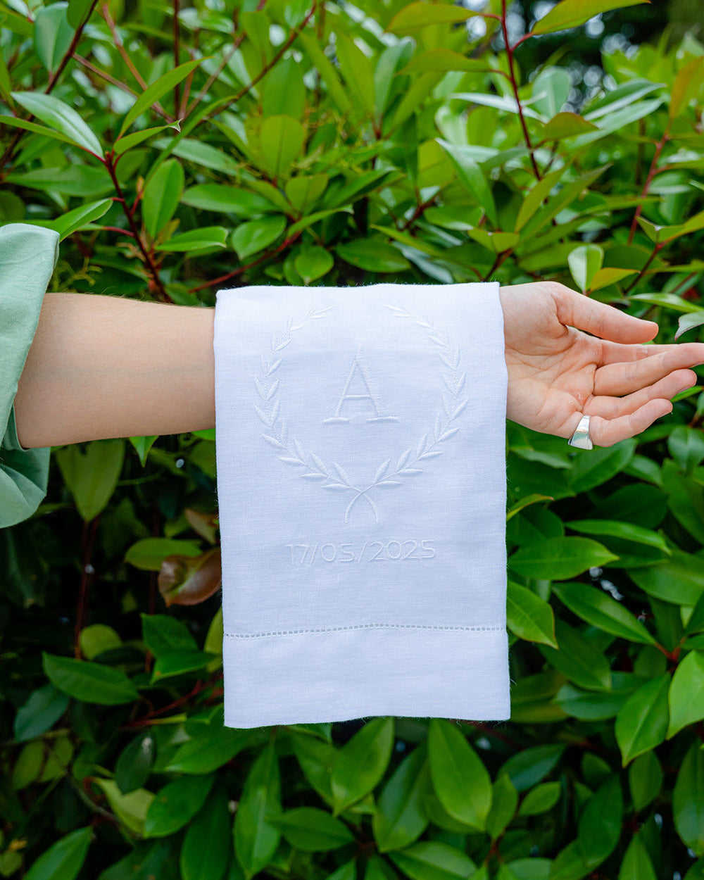 Personalized Christening Towel