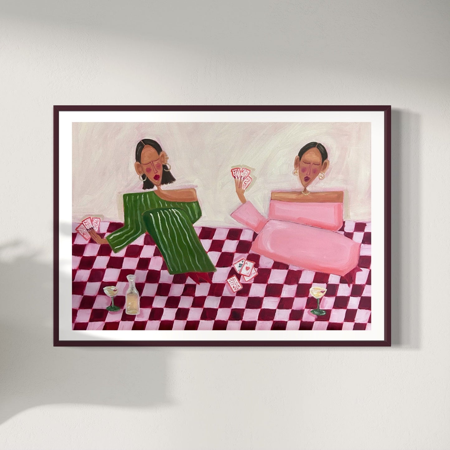 Playing Cards Art Print