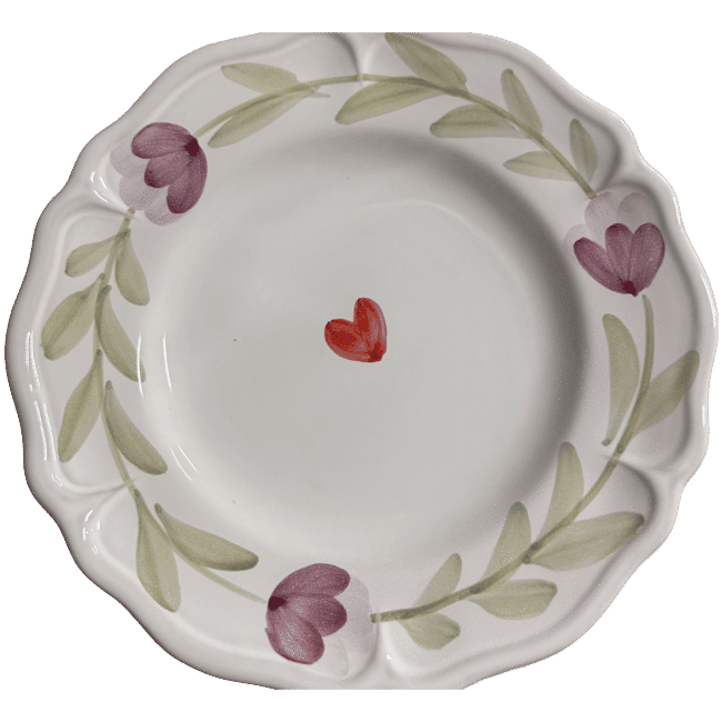 Violet Rosa Plate - 20 cm