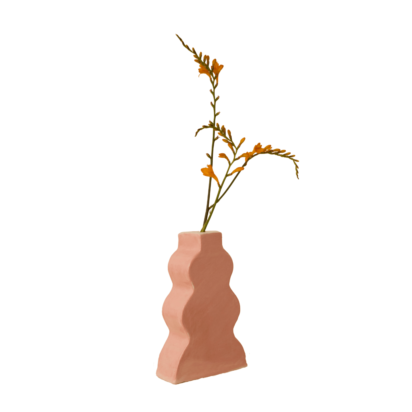 Wavy Vase - Pink