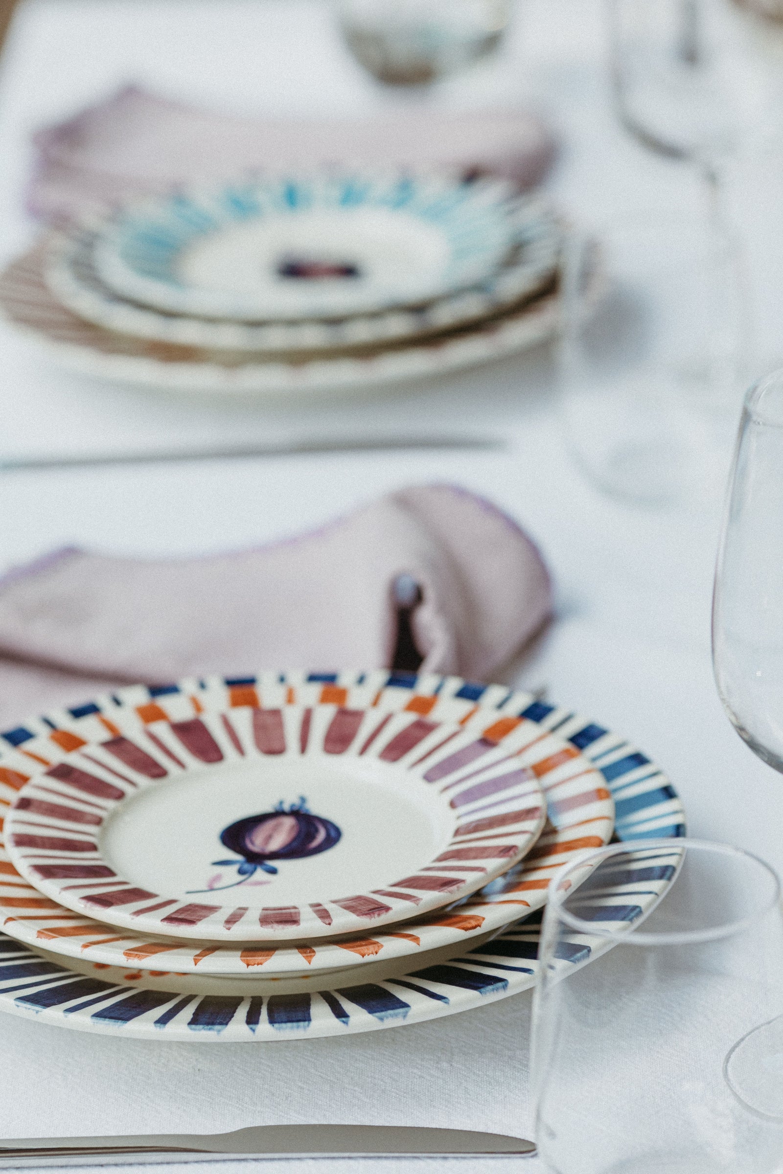 Blue Dinner Plate – The Portuguese Chitas