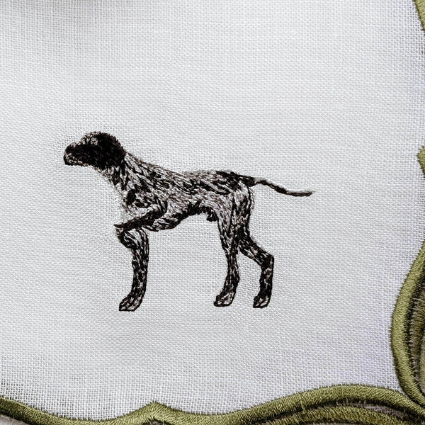 HUNTERs - Hunting Embroidered Table Napkins (set of 6)