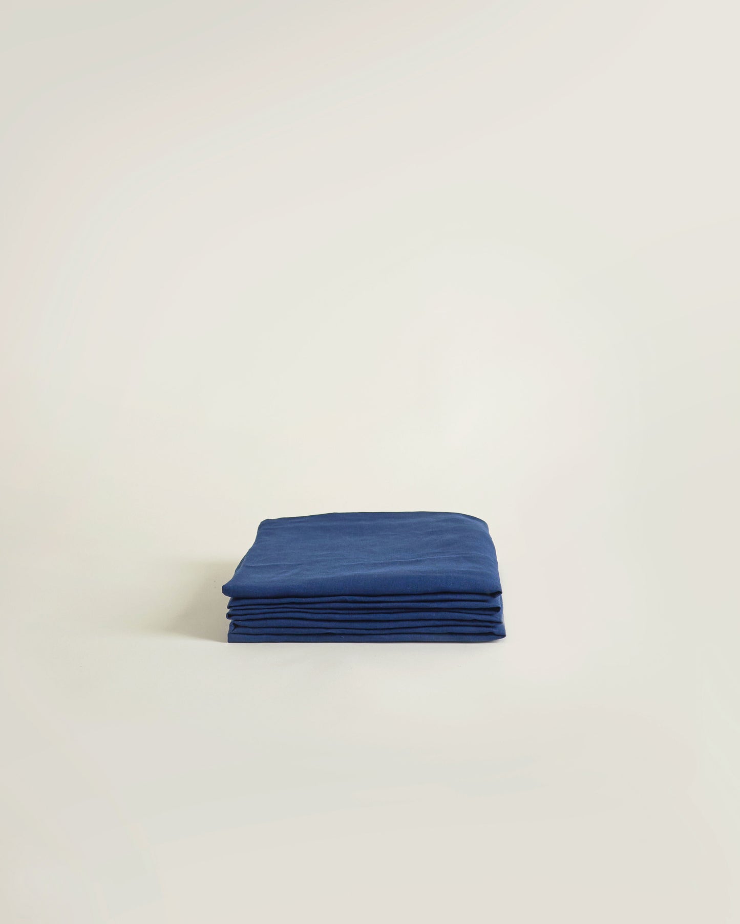 Hemp Fitted Sheet Midnight Blue