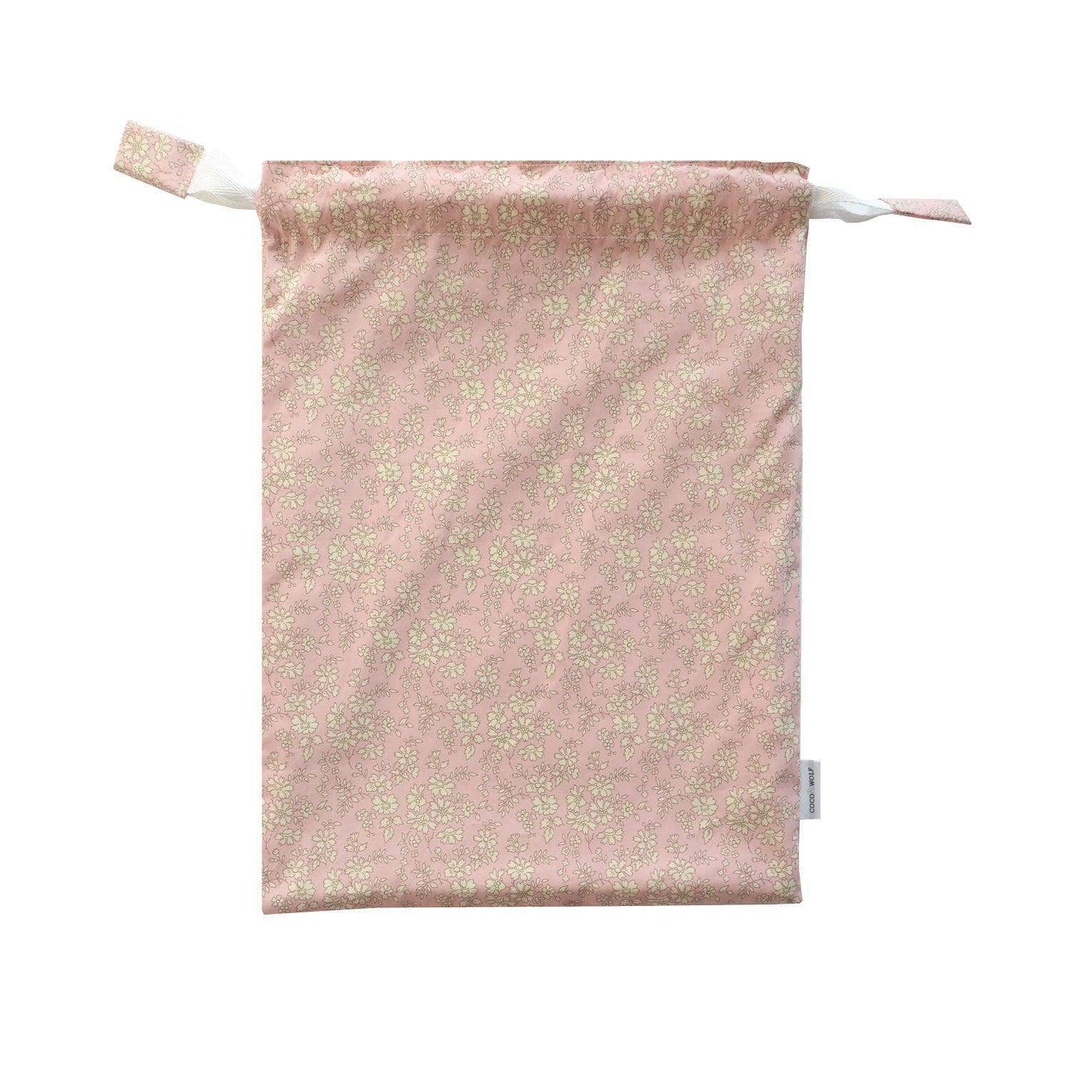 Drawstring Bag Made With Liberty Fabric Capel Pink