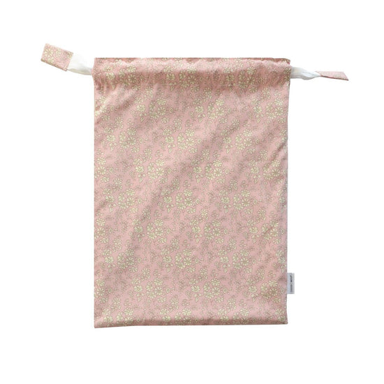 Drawstring Bag Made With Liberty Fabric Capel Pink