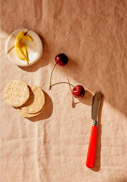 Classic Red Butter Knife