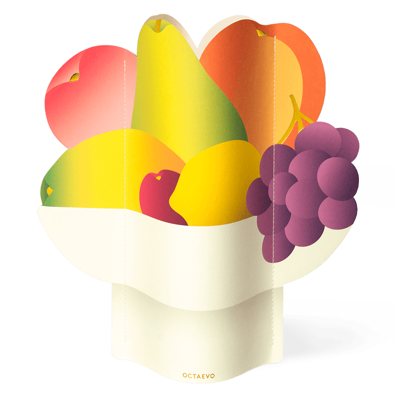 Fruit Bowl Paper Vase