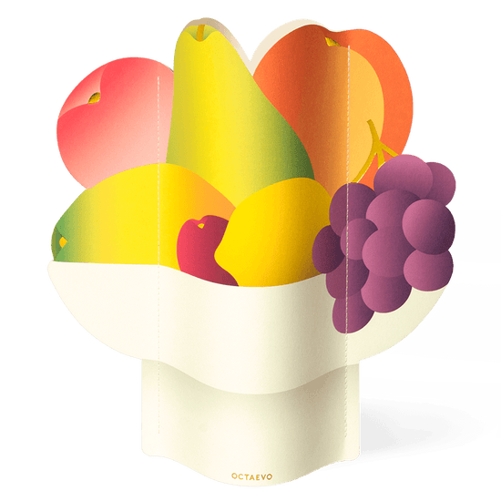 Fruit Bowl Paper Vase