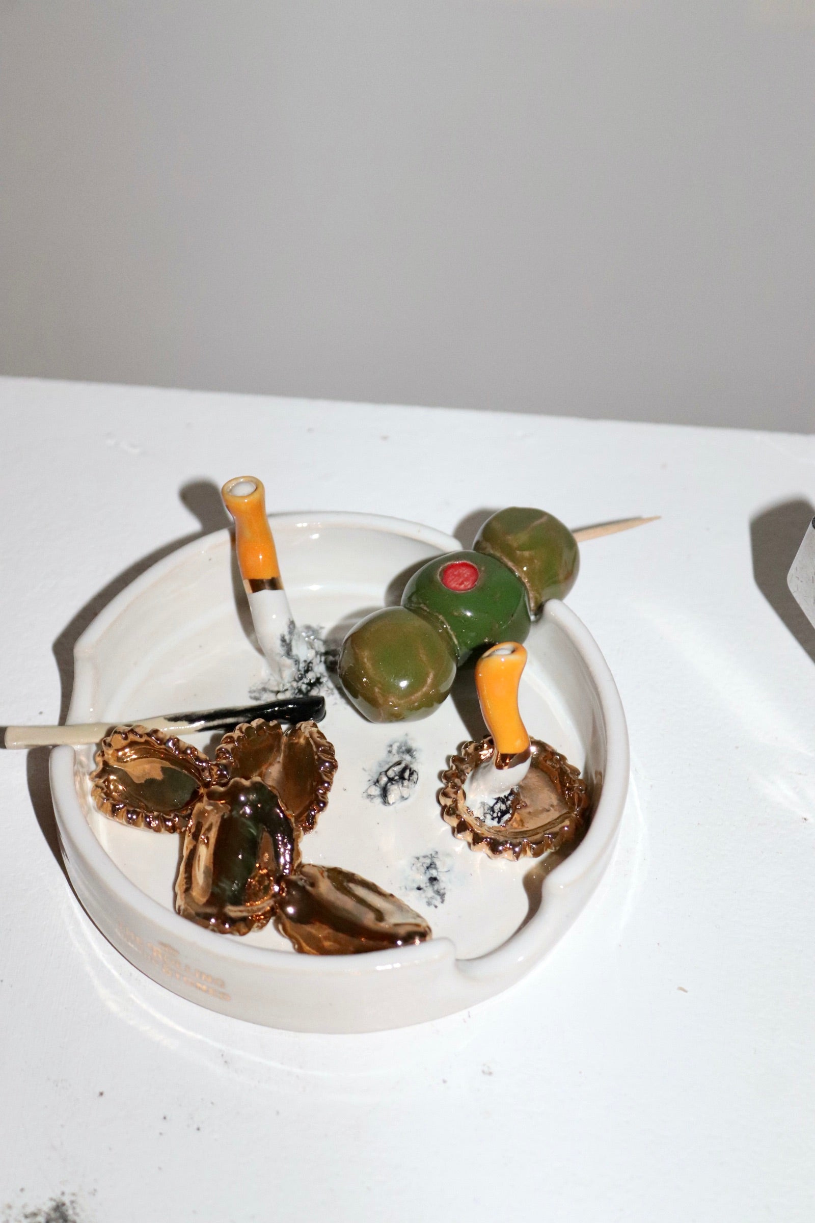 Triple Olive & Beers Ashtray