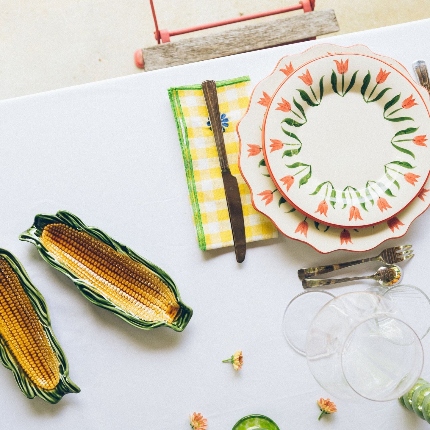 Fan Fan Dessert Plate