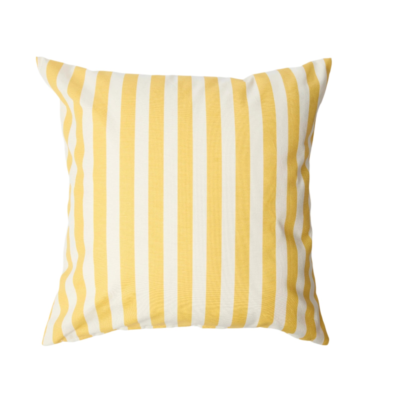 Yellow Striped Cushion