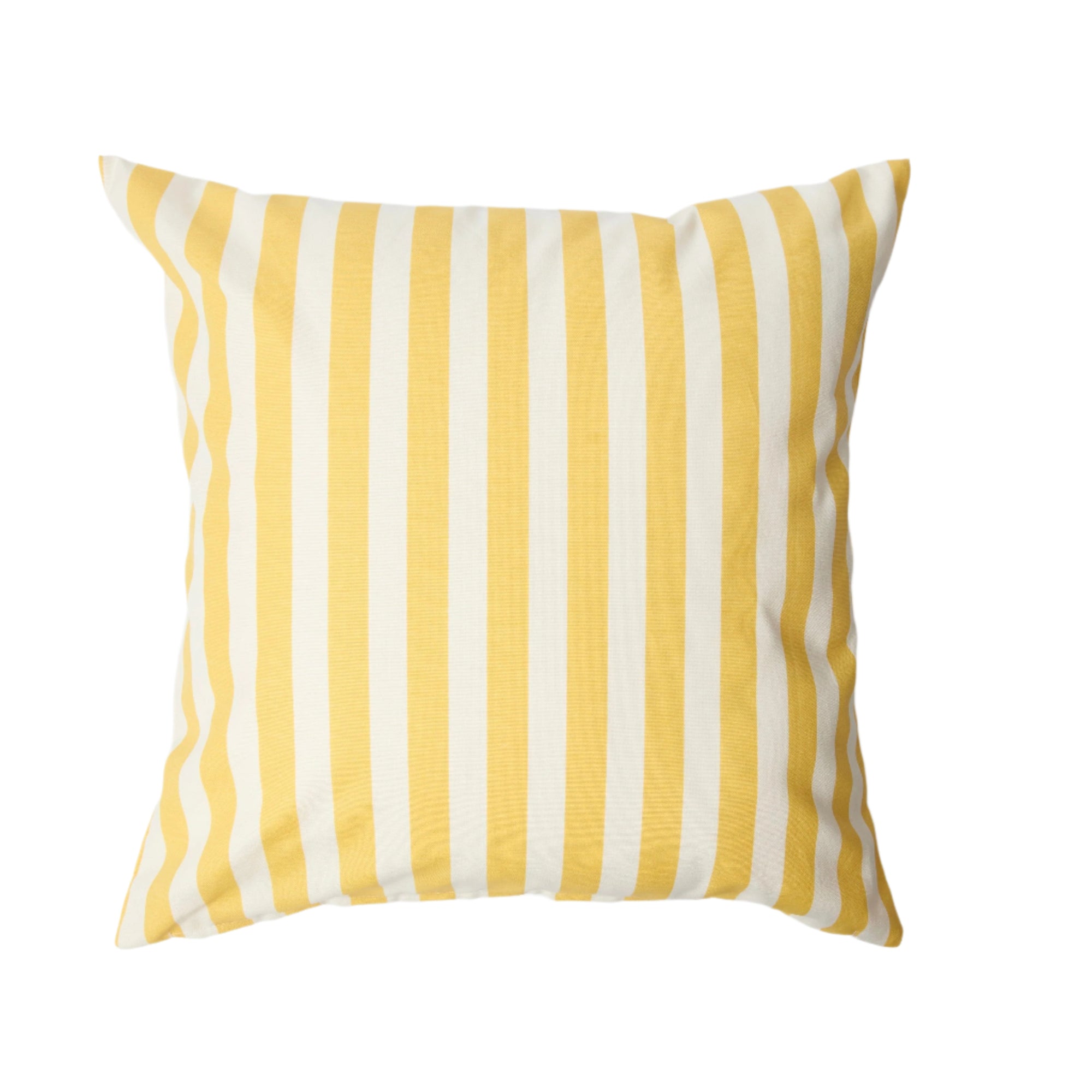 Yellow Striped Cushion