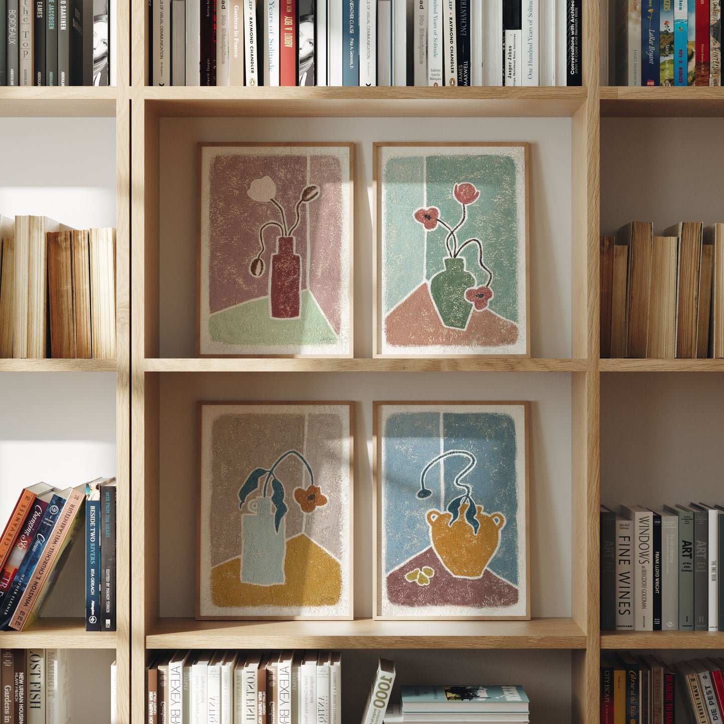 Winter in a Vase - Botanical Art Print