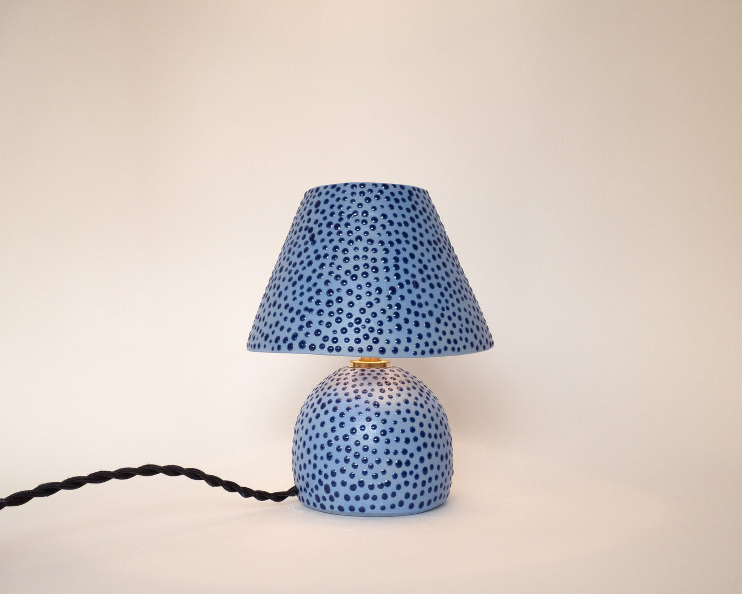 'Dots' Table Lamp - Blue