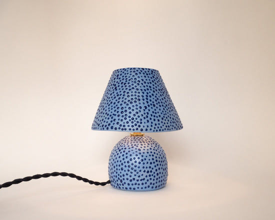 'Dots' Table Lamp - Blue