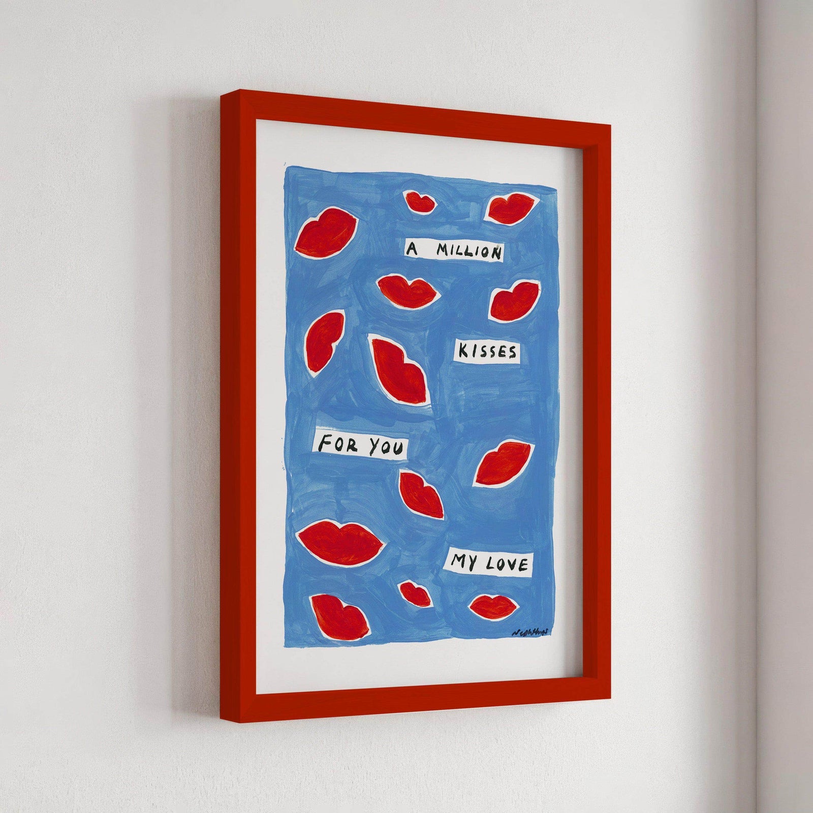 A Million Kisses Print