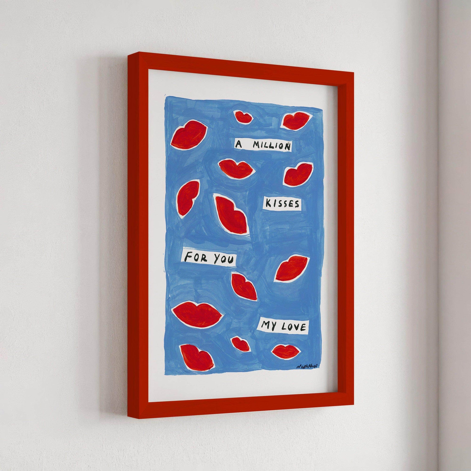 A Million Kisses Print