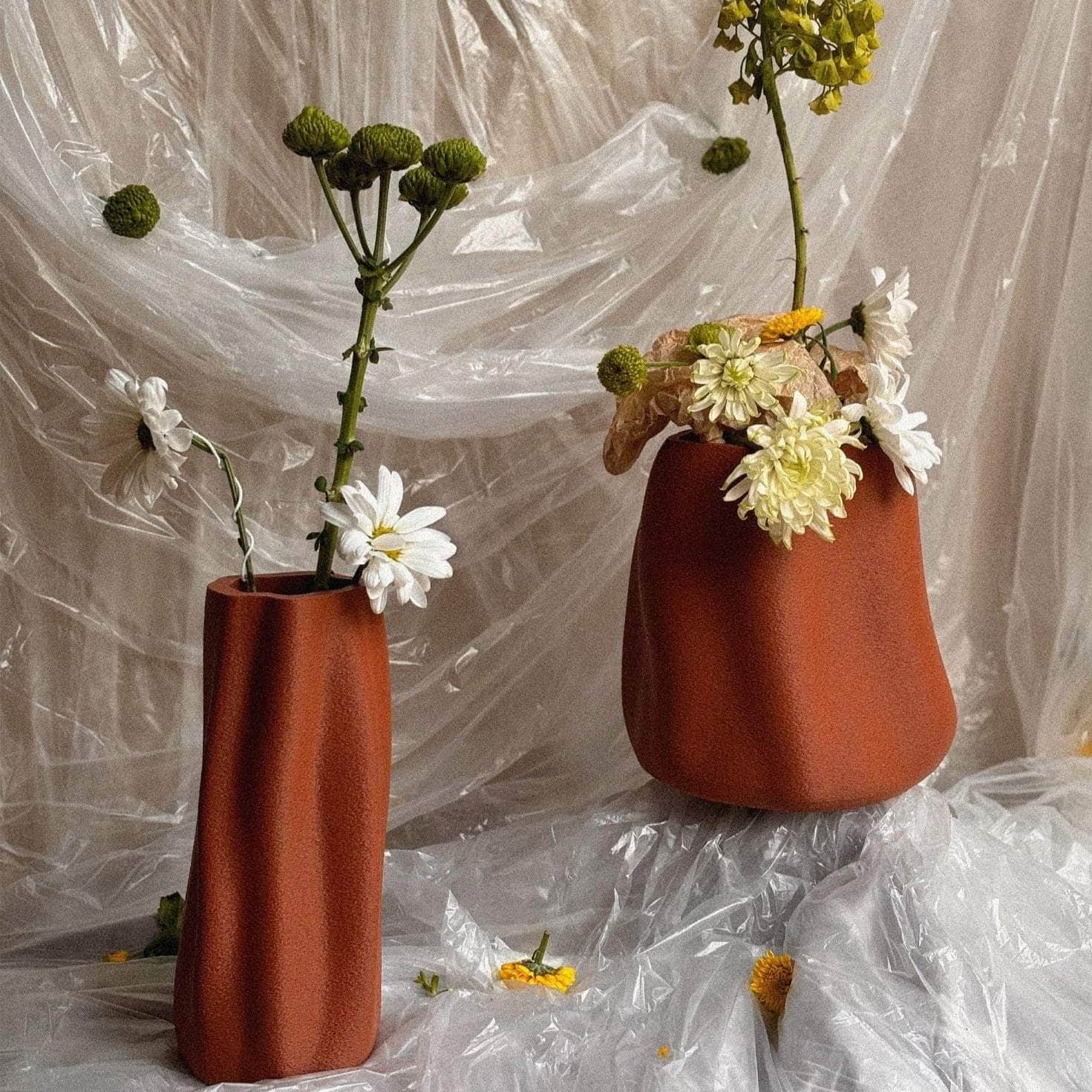 Tall Vase - Burnt Ochre