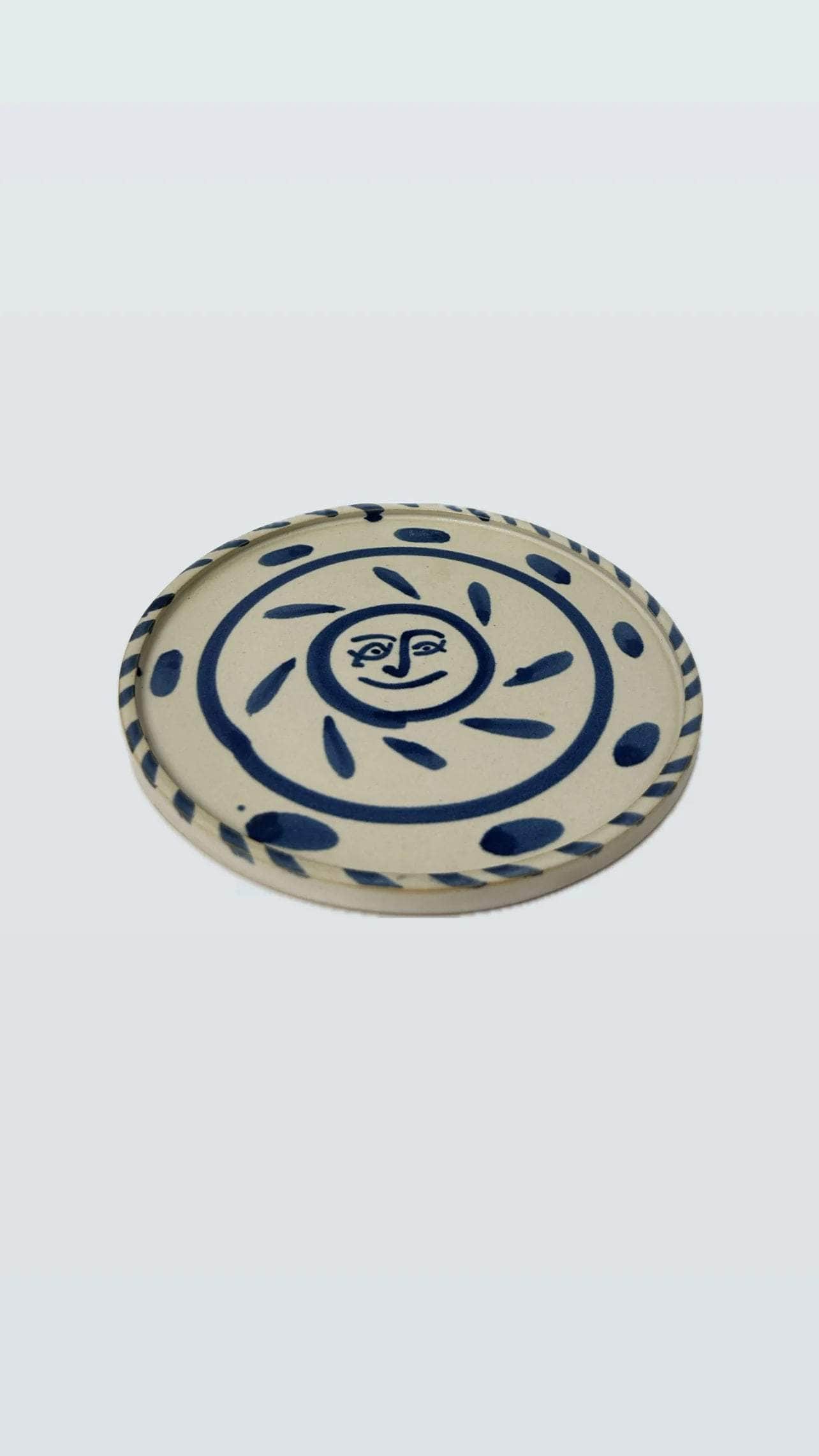 Sciacca Sun Face Plate 19cm