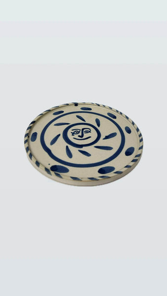 Sciacca Sun Face Plate 19cm