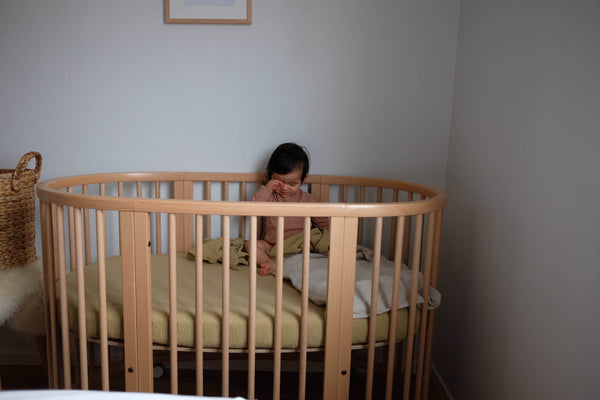 Soft Crib Sheet – Hojicha
